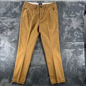 American Eagle Original Straight Khaki Pants Men 34x34 (34x33.5) Pleated Vintage